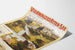 Vintage poster of Lake of the Four Cantons and Lucerne