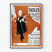 Vintage poster Vikingen humoristisch Noors journal