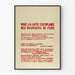 Poster Workers' Struggle Flins - Engaged Wall Decoration