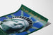Decorative Poster of the Statue of Liberty in Pashto - Voice of America