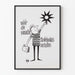 Black and White Decorative Poster Study and Holidays