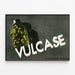 Vintage reclameposter Vulcase Laboratoires Brisson — ingelijst kunstwerk aan de muur