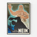 Vintage German Political Poster Defend Your Freedom Lex Häberlin No