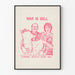 Decoratieposter Oorlog en Economische Boycot