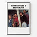 Muziekposter Wayne Toups & Zydecajun voor vintage wanddecoratie