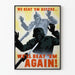 Muurposter We Beat 'Em Before - Vintage militaire propagandaposter