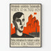 Vintage poster van de Internationale vergadering van socialistische studenten Wenen 1929