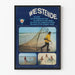 Vintage Westende Poster, Pearl of the Belgian Coast