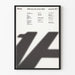 Minimalist Poster What Will You Do Now That You're 1A