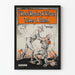 Vintage poster When Woodrow Wilson Takes A Hand - Historical illustration 1918