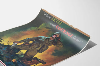 Militaire wandposter Signaalkorps van het Amerikaanse leger