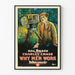 Vintage Cinema Poster Why Men Work with Charley Chase