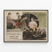 Vintage poster van de stomme film Playing It Wild met William Duncan en Edith Johnson — ingelijst kunstwerk aan de muur