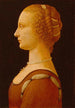 Een jonge vrouw - Atelier van Domenico Ghirlandaio — weergave van het kunstwerk