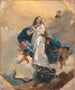 L'Immaculée Conception - Atelier van Giovanni Battista Tiepolo — weergave van het kunstwerk