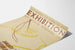 Exhibition poster of Crewel embroidery in watercolor WPA Boston