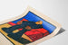 Modern Expressionist Illustration Wucht Poster by K. Wiener