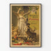 Oude poster voor industriële tentoonstelling Stuttgart 1881