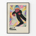 Colorful Expressionist Style Artistic Poster Wut by K. Wiener