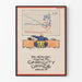 Vintage office and graphic poster Capacity Office