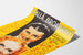 Vintage Broadway poster met gestileerde portretten