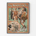Vintage Poster of Burlesque Comedy You Never Can Tell