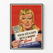 Vintage poster of Victory Bonds - Retro wall decoration