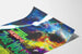Vintage decorposter Zombie Worlds NASA